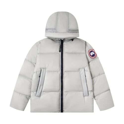 src_0-388 Replica Canada Goose Crofton G122 Light Grey Jacket Reps - RepLuxe
