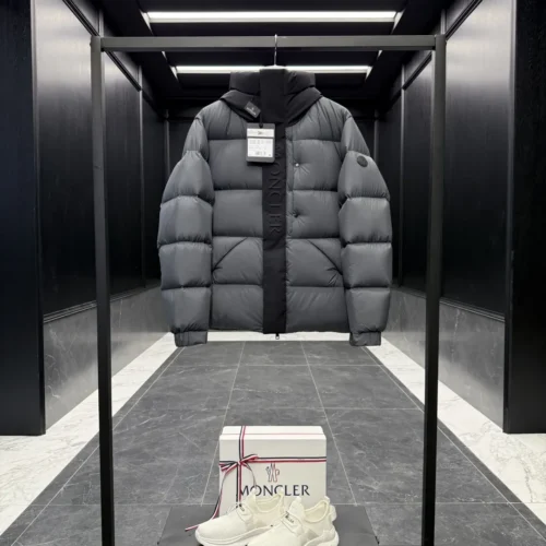 src_0-39 Replica Moncler Madeira Black Short Down Jacket Reps - RepLuxe