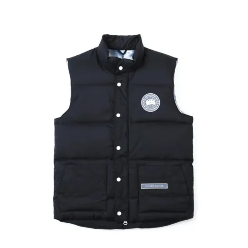 src_0-392 Replica Canada Goose Northern Lights Down Vest Black Reps - RepLuxe