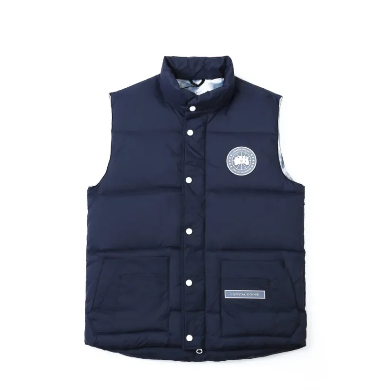 Replica Canada Goose Northern Lights Down Vest Navy Reps - RepLuxe