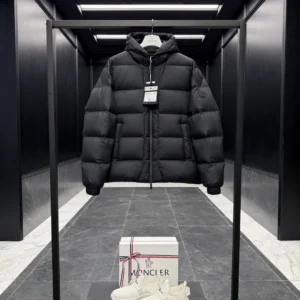 Replica Moncler Matt Black 558 Down Jacket Black Reps - RepLuxe