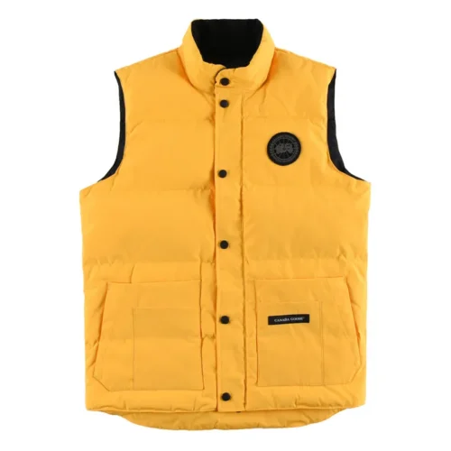src_0-411 Replica Canada Goose Freestyle Crew 4154M Yellow Vest Reps - RepLuxe