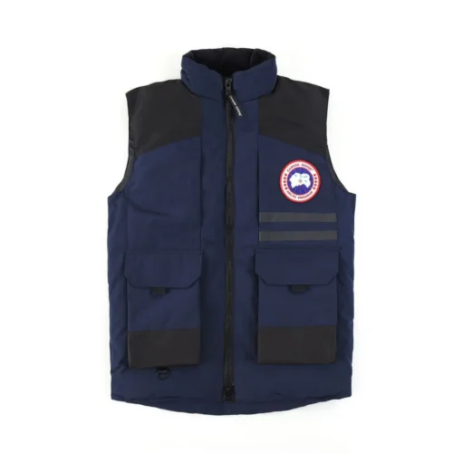 src_0-417 Replica Canada Goose Duncan 4157M Vest Navy Blue Reps - RepLuxe