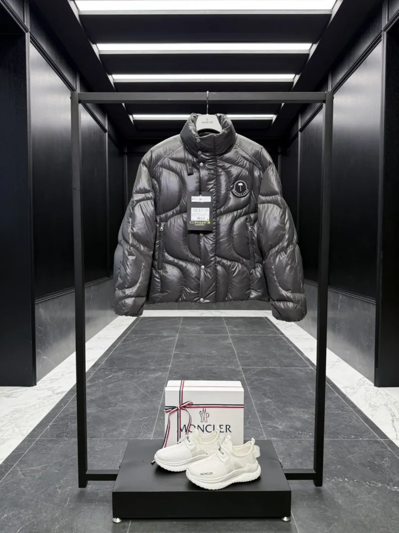 Replica Moncler Palm Angels Haunani Puffer Jacket Black Reps - RepLuxe