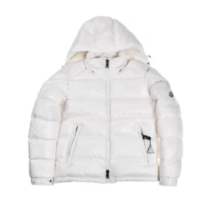 Replica Moncler Maya White Down Jacket Reps - RepLuxe