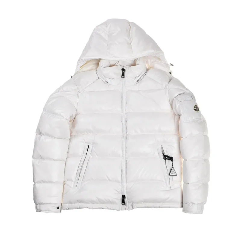 Replica Moncler Maya White Down Jacket Reps - RepLuxe