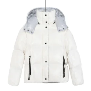 Replica Moncler Parana Down Jacket White Short Reps - RepLuxe
