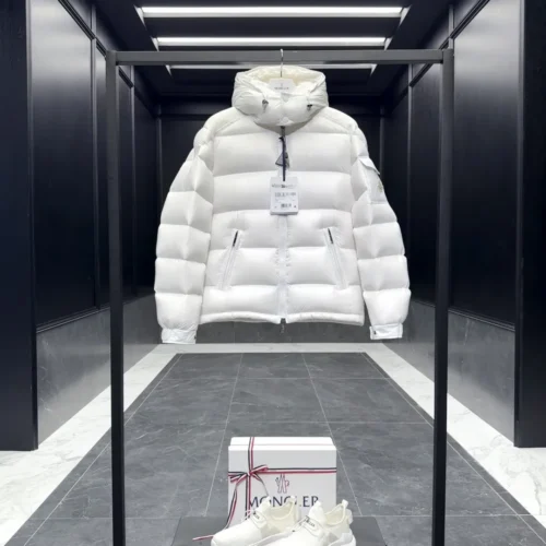 src_0-57 Replica Moncler Maire Down Jacket White Short Reps - RepLuxe