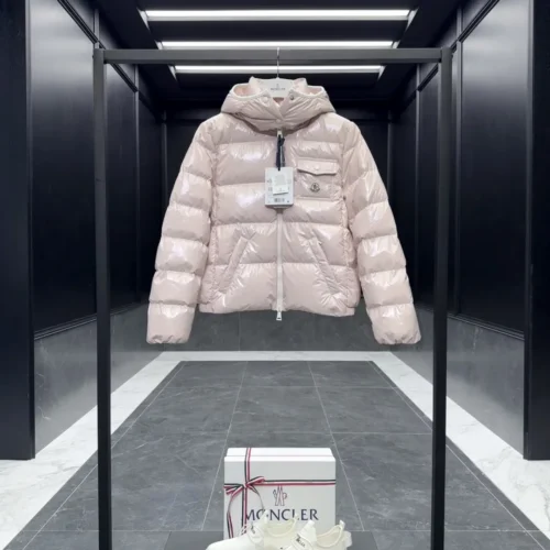 src_0-58 Replica Moncler Andro Short Down Jacket Pink Casual Reps - RepLuxe