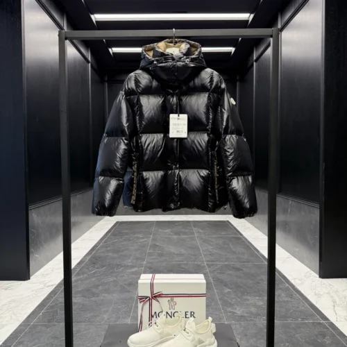 src_0-59 Replica Moncler Parana Black Glossy Jacket Reps - RepLuxe