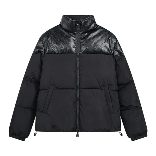 src_0-6 Replica Louis Vuitton Down Jacket Black Logo Style Reps - RepLuxe