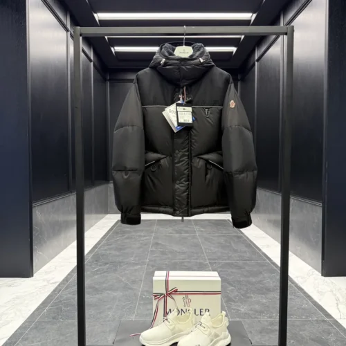 src_0-66 Replica Moncler Grenoble Albiez Down Jacket Black Casual Reps - RepLuxe