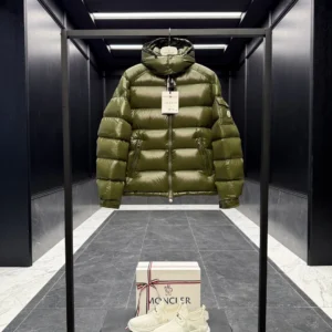 Replica Moncler Maya Jacket Olive Green Quilted Reps - RepLuxe