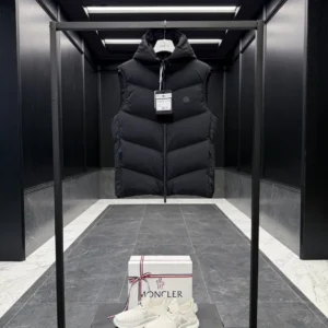 Replica Moncler Guersac Quilted Vest Black Men Reps - RepLuxe
