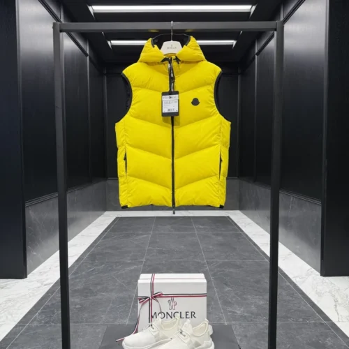 src_0-85 Replica Moncler Guersac Quilted Vest Yellow Sleeveless Reps - RepLuxe