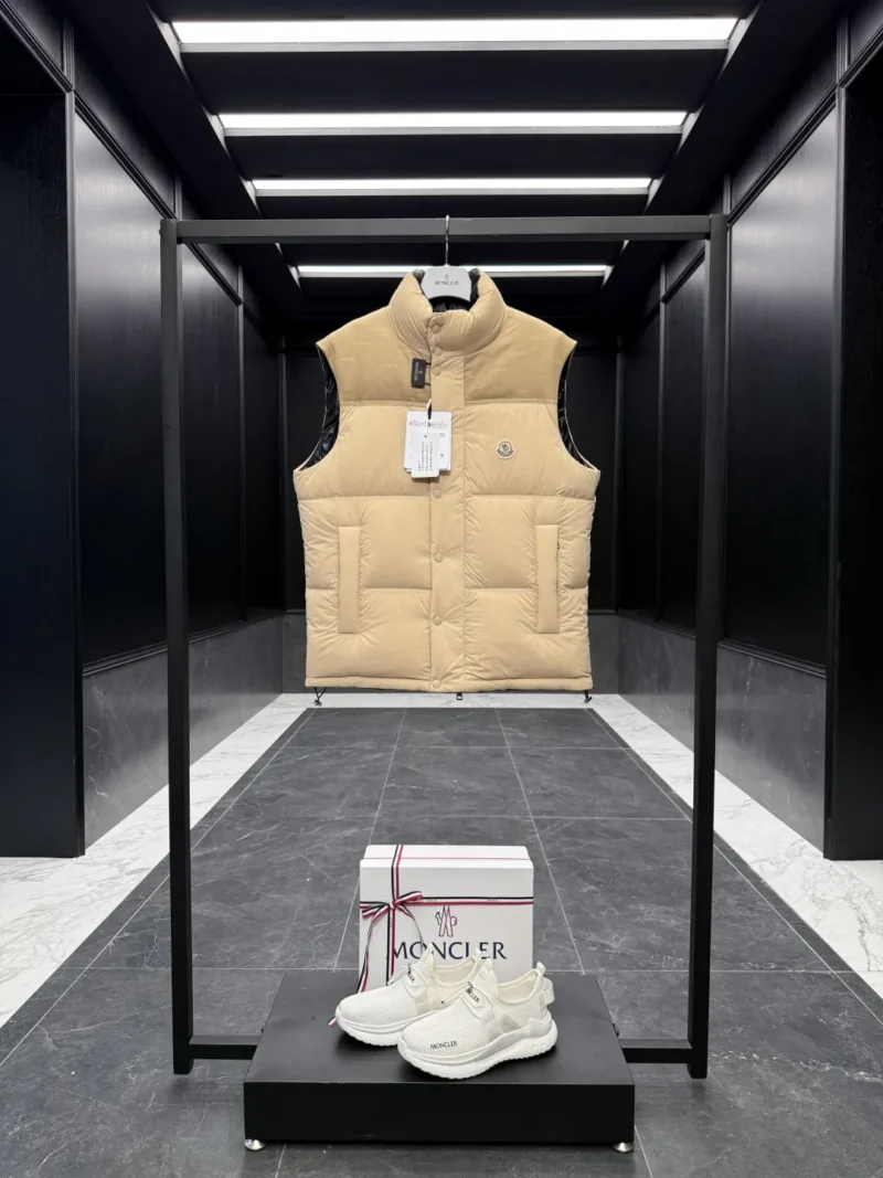 Replica Moncler Verone Beige Reversible Jacket Reps - RepLuxe