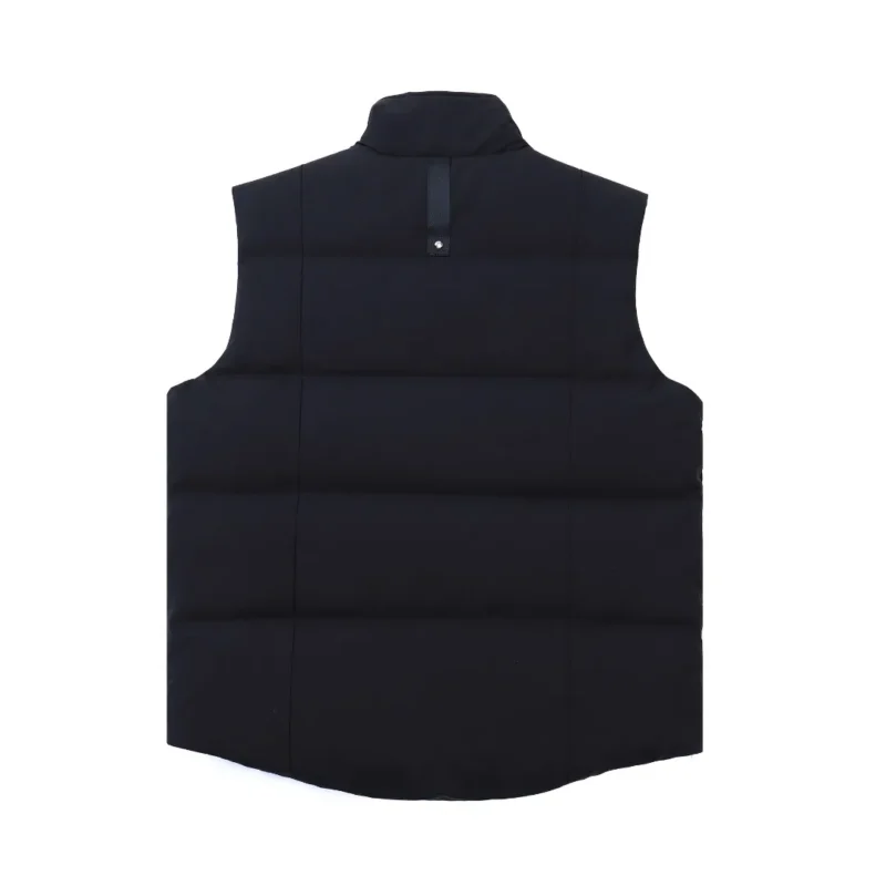 Replica Moose Knuckles Vest Black Quilted Style Reps - RepLuxe