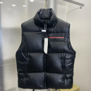 Replica Prada Re-Nylon Down Vest Black Regular Reps - RepLuxe
