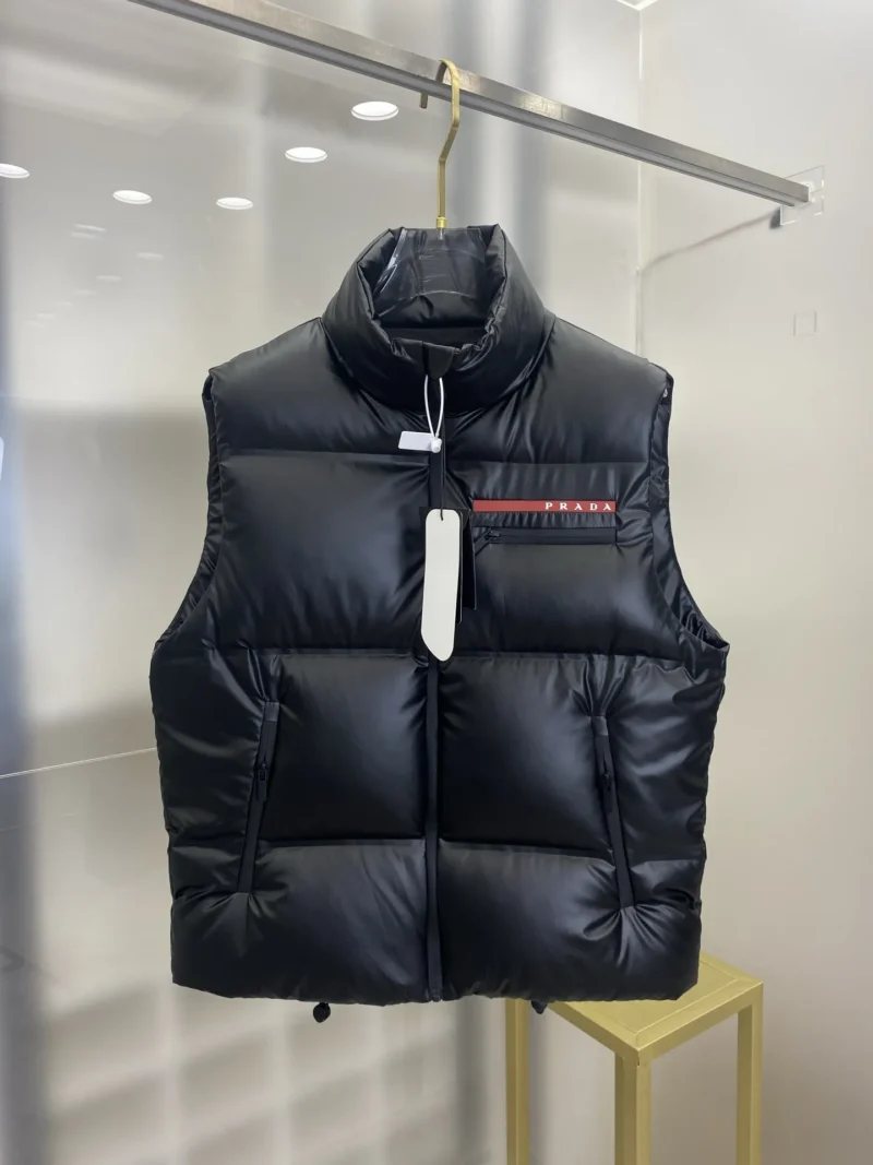 Replica Prada Re-Nylon Down Vest Black Regular Reps - RepLuxe