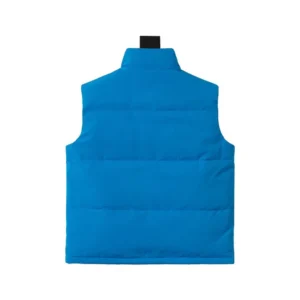 Replica THE NORTH FACE x GUCCI Down Vest Blue Reps - RepLuxe