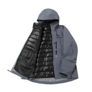 Replica Arcteryx Alpha SV Jacket Black Green Regular Reps - RepLuxe