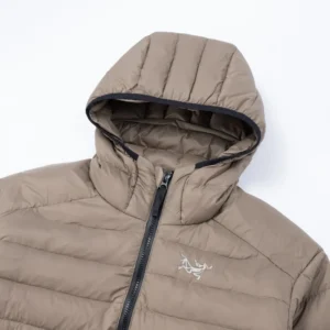 Replica Arcteryx Thorium Jacket Beige Hooded Reps - RepLuxe
