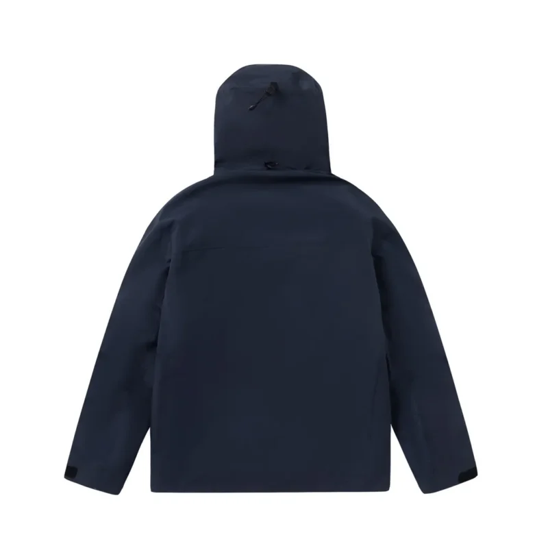 Replica Arc'teryx Macai Jacket GORE-TEX Dark Night Black Reps - RepLuxe