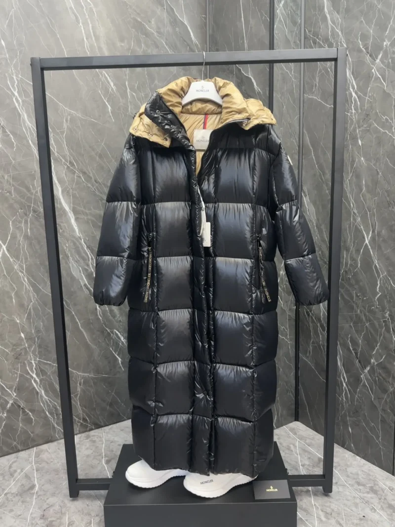 Replica Moncler Parnaiba Long Down Jacket Black Reps - RepLuxe