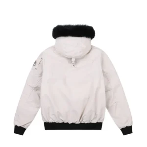Replica Moose Knuckles Scissor 02 White Jacket Reps - RepLuxe