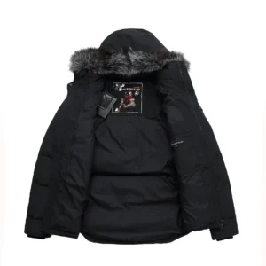 Replica Moose Knuckles Scissor 07 Down Jacket Black Reps - RepLuxe