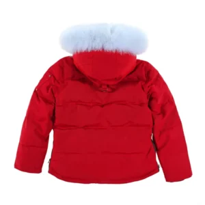 Replica Moose Knuckles Classic Bomber Jacket Red Reps - RepLuxe