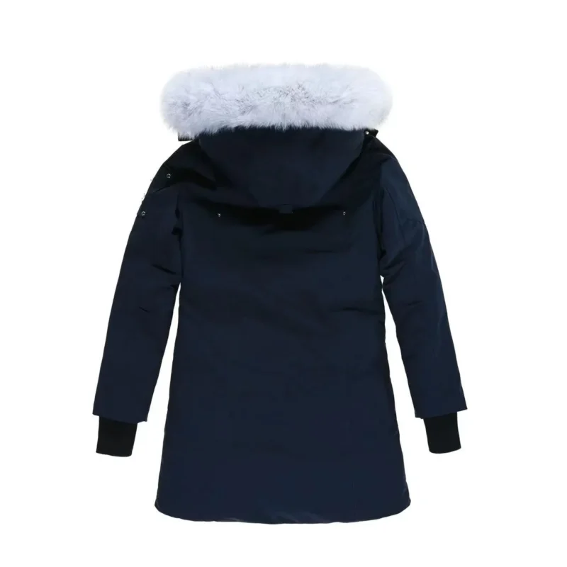 Replica Moose Knuckles Classic Bomber Jacket Navy Reps - RepLuxe