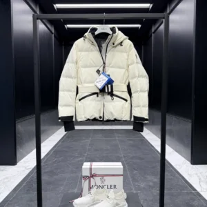 Replica Moncler Grenoble Tolima Down Jacket Ivory Short Reps - RepLuxe
