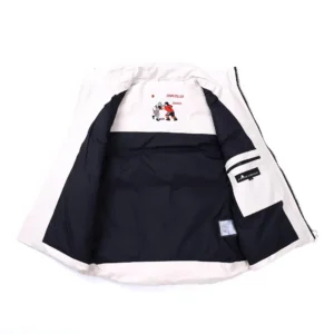 Replica Moose Knuckles Vest Off White Quilted Reps - RepLuxe