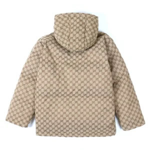 Replica Gucci x The North Face Down Jacket Beige Monogram Reps - RepLuxe