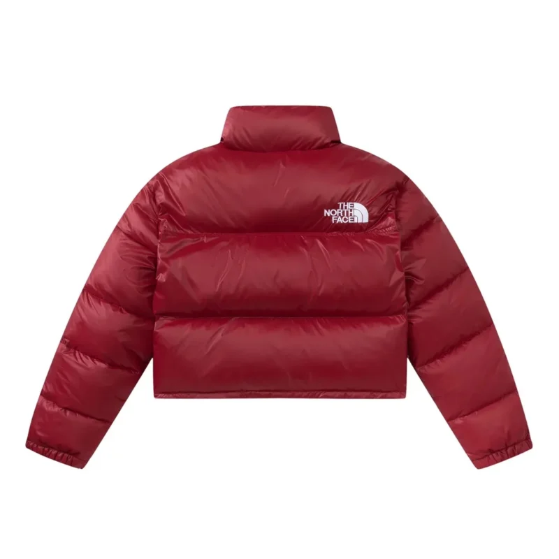 Replica The North Face Down Jacket Red Cropped Reps - RepLuxe