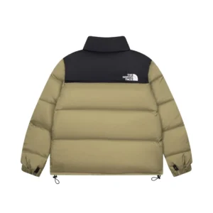 Replica The North Face 1996 Nuptse Jacket Olive Black Reps - RepLuxe