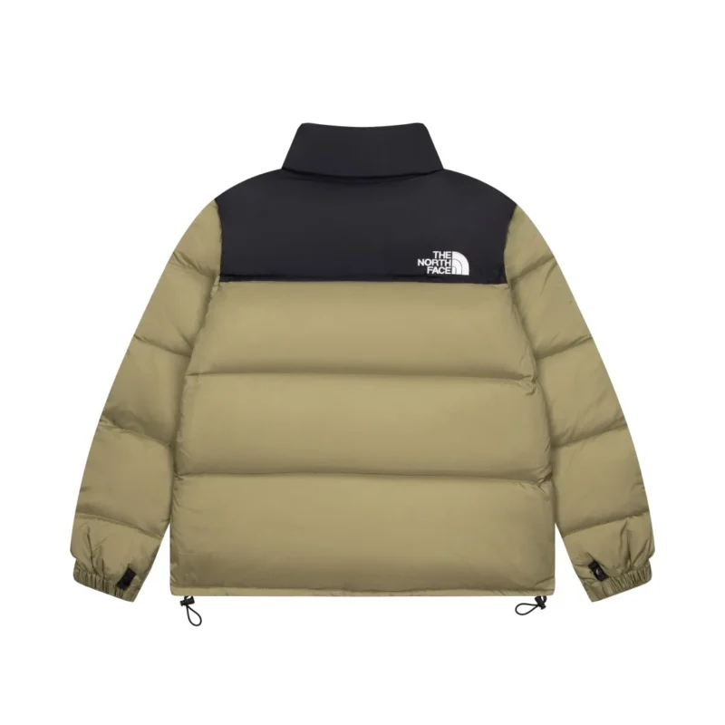 Replica The North Face 1996 Nuptse Jacket Olive Black Reps - RepLuxe