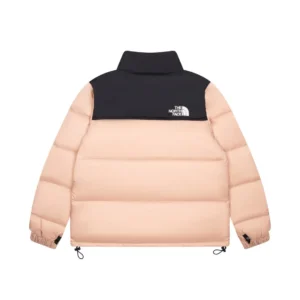 Replica The North Face 1996 Nuptse Jacket Beige Black Reps - RepLuxe