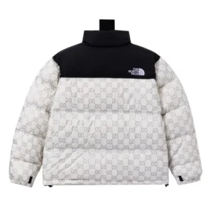 Replica Gucci x The North Face Logo Down Jacket White Reps - RepLuxe