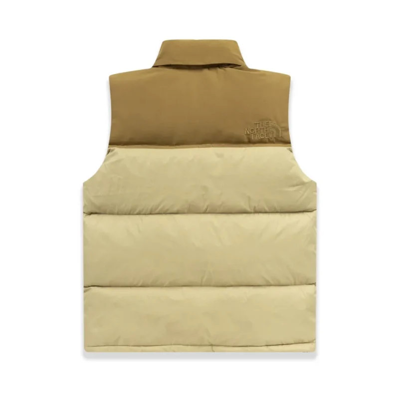 Replica The North Face 22Ss Down Vest Beige Reps - RepLuxe