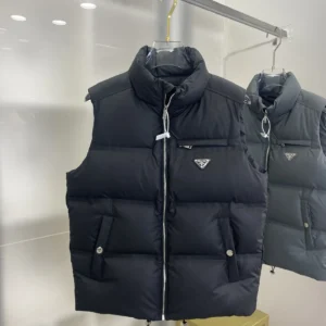 Replica Prada Re-Nylon Down Vest Black Regular Reps - RepLuxe