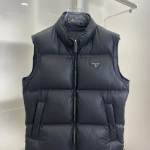 Replica Prada Tech Down Vest Black Quilted Reps - RepLuxe