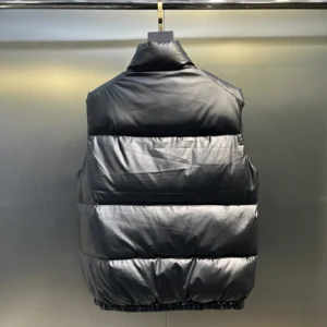 Replica Prada Down Vest Black Logo Style Reps - RepLuxe