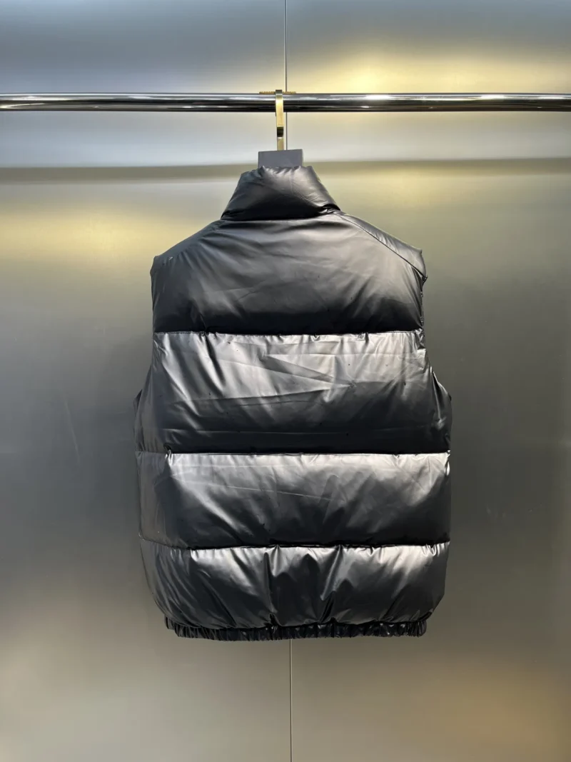 Replica Prada Down Vest Black Logo Style Reps - RepLuxe