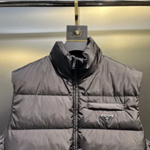 Replica Prada Minimalist Down Vest Black Reps - RepLuxe