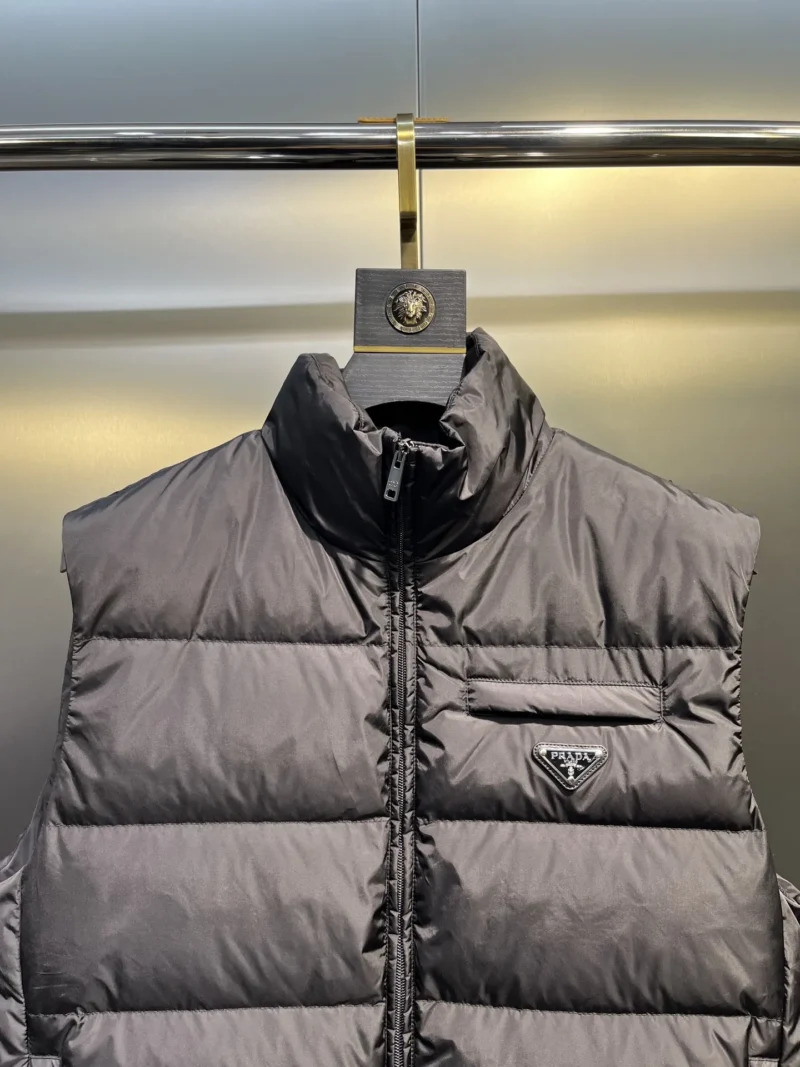 Replica Prada Minimalist Down Vest Black Reps - RepLuxe
