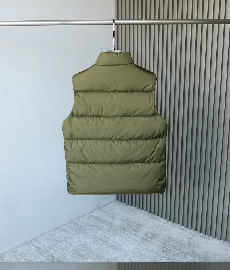 Replica Prada Re-Nylon Down Vest Cocoa Brown Classic Reps - RepLuxe