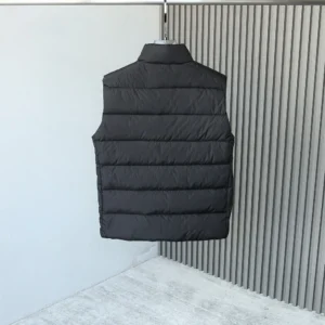 Replica Prada Re-Nylon Down Vest Cocoa Brown Reps - RepLuxe