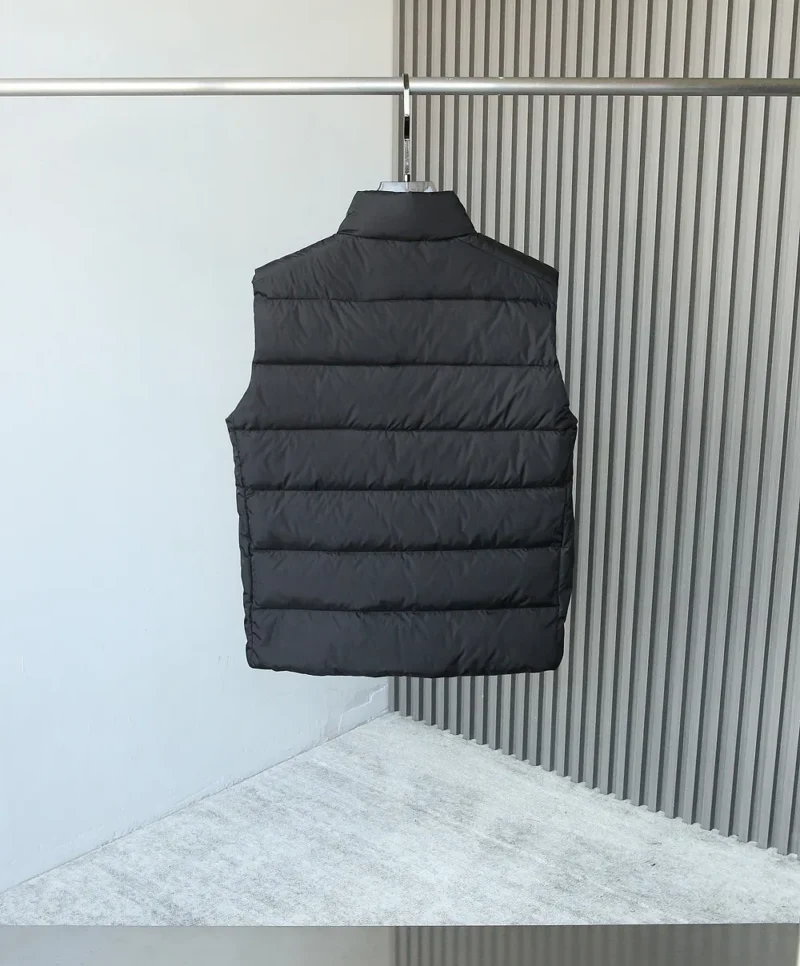 Replica Prada Re-Nylon Down Vest Cocoa Brown Reps - RepLuxe